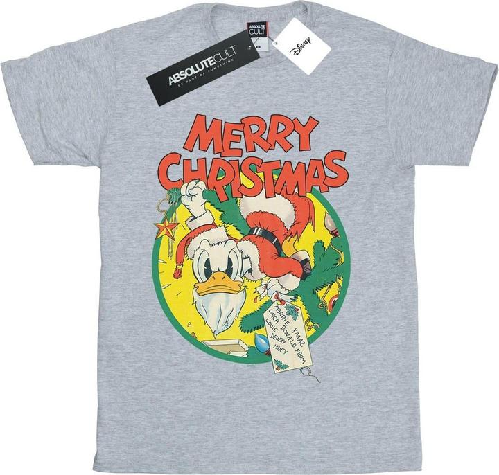 Disney Donald Duck Merry Christmas TShirt Jungen