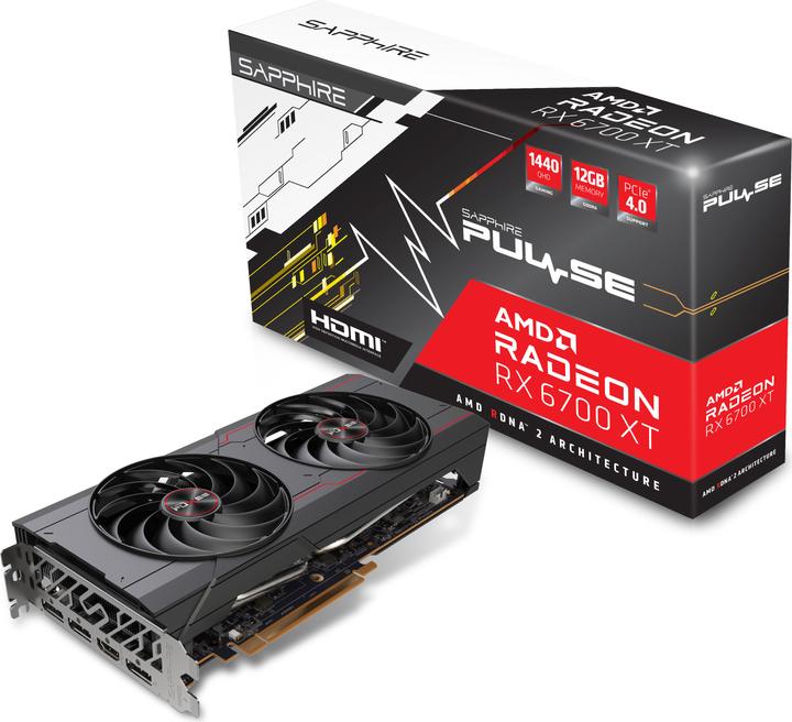Image du produit Sapphire Radeon RX 6700 XT PULSE (12 Go)