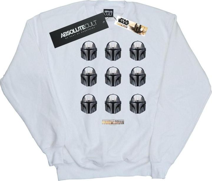 Immagine prodotto Star Wars The Mandalorian Helmet Pattern Felpa Uomo (M)