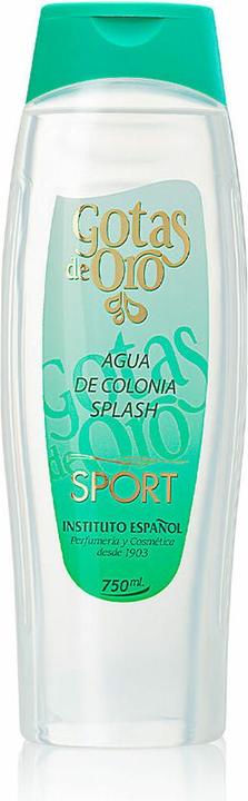 Actual product image Instituto Español Gotas De Oro Sport Eau De Cologne 750ml (Eau de cologne, 750 ml)
