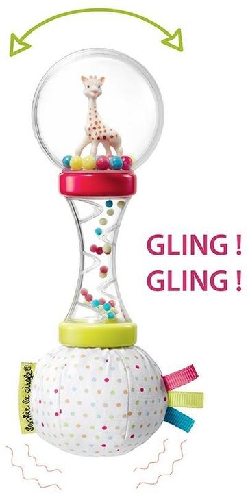 Produktbild Vulli Sophie La girafe Entdeckerspielzeug-Set mit Krabbelrolle, Maracas-Rassel, Endeckerball