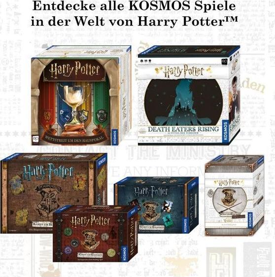 Actual product image Kosmos Card game Harry Potter: competition for the house cup (German)