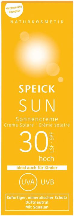 Produktbild Speick SUN Sonnencreme LSF 30 (Sonnencreme, SPF 30, 60 ml)