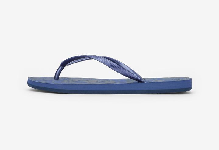 Actual product image Olaian Women's 500 Flowy toe sandals petrol blue (40)