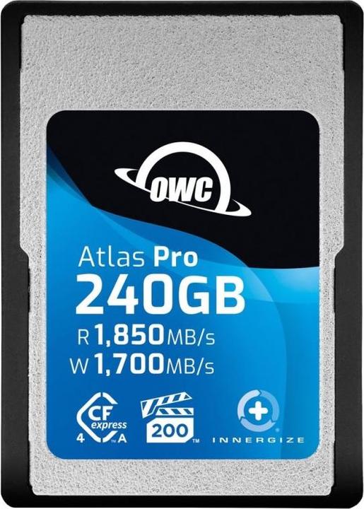 OWC Atlas Pro Cfexpress 240GB Type A Cards - VPG 200 CFX A to B (240 GB, CFexpress type A)