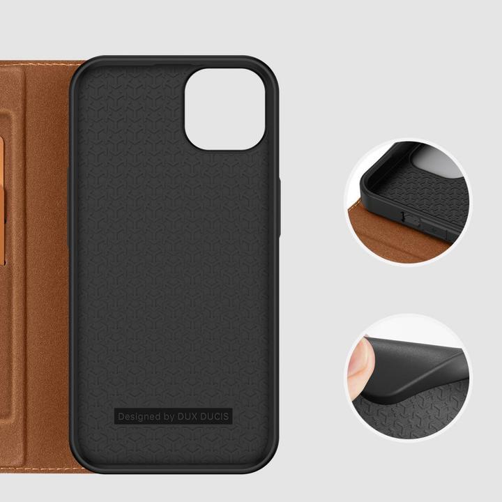 Actual product image Dux Ducis Skin X2 Series Bookcover (Apple iPhone 14 Plus)