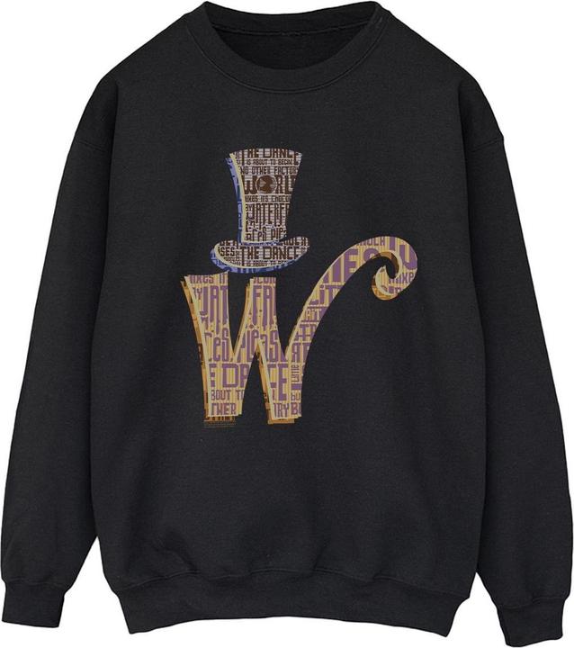 Immagine prodotto Willy Wonka & the Chocolate Factory W Logo Hat Felpa Donna (M)