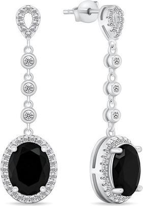 Immagine prodotto Brilio Argento - Eleganti orecchini in argento con zirconi EA969WBC