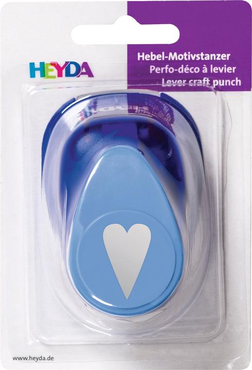 Actual product image Heyda Motif punch large 2.5 cm 203687522 Heart narrow