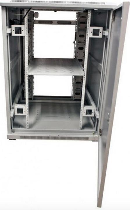 Immagine prodotto Allnet 19 Cabinet 42U L800 / P900mm *grigio chiaro* Serie SNB con porta in vetro (10.87 HE, Rack da 19 pollici)