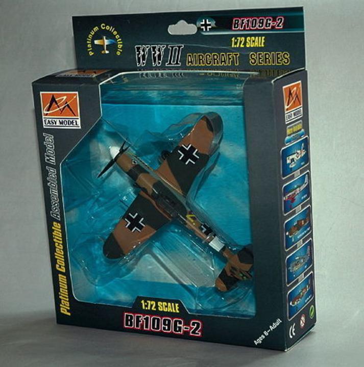 Easy Model Messerschmitt BF-109G-2 III/JG53 Tunesi.