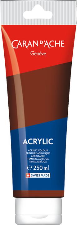 Image du produit Caran d'Ache Acrylic (Sienne brûlée, 250 ml)