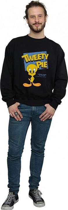 Actual product image Looney Tunes Mens Classic Tweety Cotton Sweatshirt (XL)