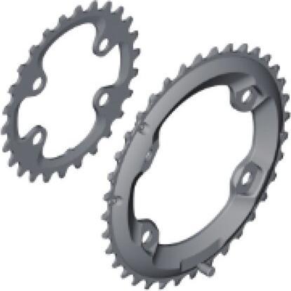 Produktbild Shimano Deore XT FC-M8000 Kettenblatt 2-fach (34)