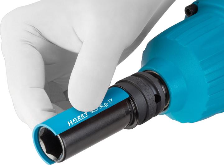 Produktbild HAZET Schlag-, Maschinenschrauber Steckschlüsseleinsatz ∙ Sechskant 903SLG-17 ∙ Vierkant12,5 mm (1/… (17 mm)