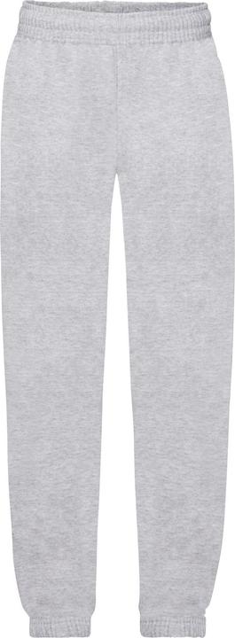 Actual product image Fruit of the Loom Childrens/Kids Heather Elasticated Hem Jogging Bottoms (128)