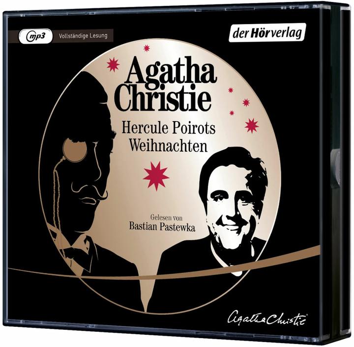 Actual product image Hercule Poirot's Christmas (Agatha Christie, Michael Mundhenk, Bastian Pastewka, German)