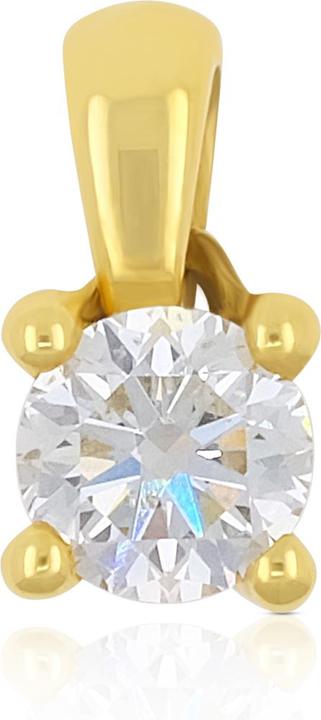 Immagine prodotto Muau Rimorchio (Giallo oro, Oro bianco, Qui si può trovare l'oro rosso o semplicemente l'argento. Poco appariscente eppure un vero e proprio richiamo per gli occhi, uno dei nostri gioielli preferiti della gioielleria online il ciondolo a 4 manici con diamante 0,40ct. Oro giallo 750 nel colore oro giallo. Gioielli)