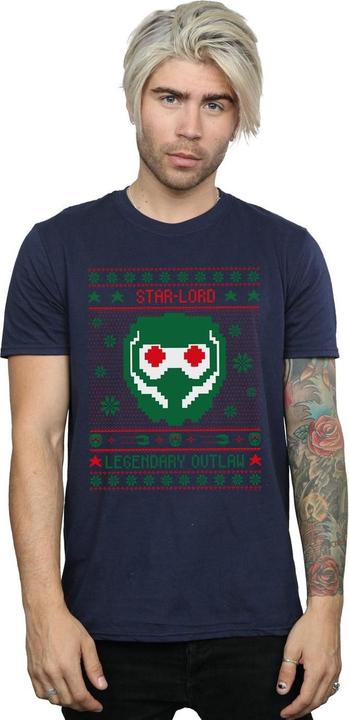 Image du produit - T-shirt GUARDIANS OF THE GALAXY VOL. STAR LORD FAIR ISLE - Homme (L)