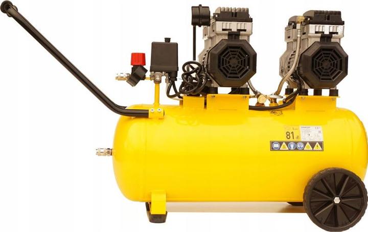 Produktbild Stanley SPRĘŻARKA BEZOLEJOWA WYCISZONA 50L/2,6KM/8BR (50 l)