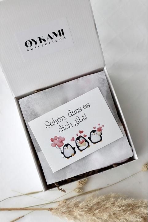 Actual product image Oykami Baby Geschenkbox "Sizilien" Hase - Weiss
