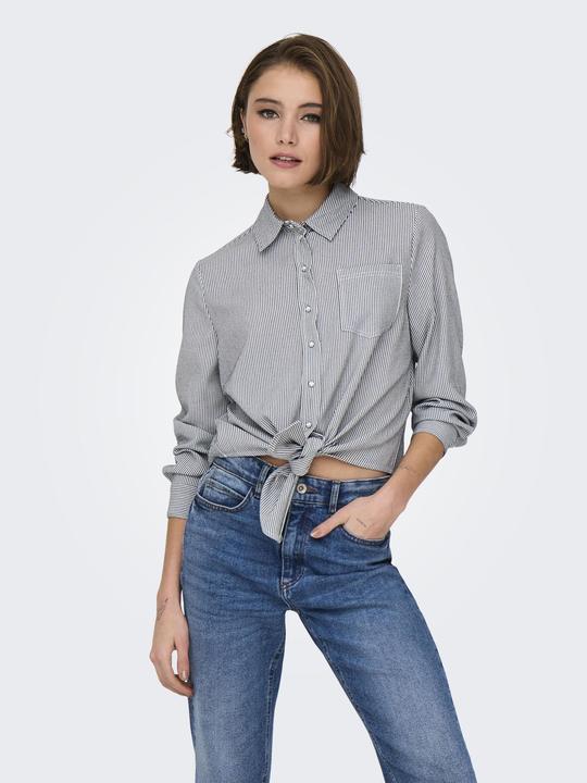 Image du produit Only Onllecey Ls Knot Shirt Noos Wvn (M)
