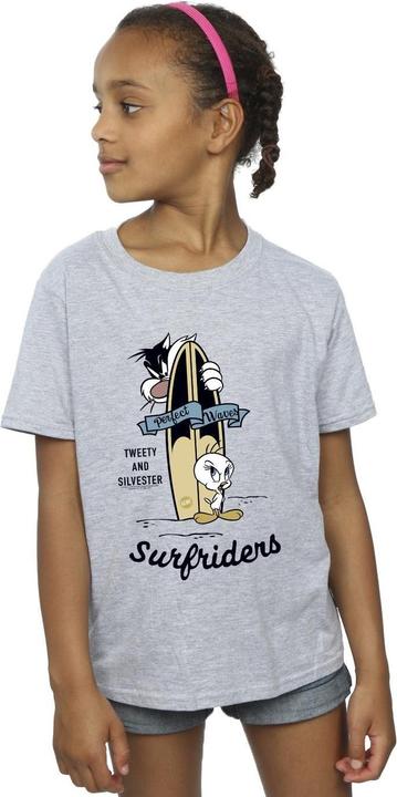 Produktbild Looney Tunes Tweety And Sylvester Perfect Waves TShirt Mädchen (116)
