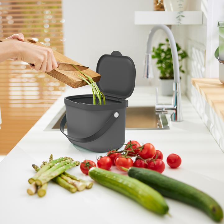 Actual product image Rotho Bio-waste container 3.2 l ALBULA (3.20 l)