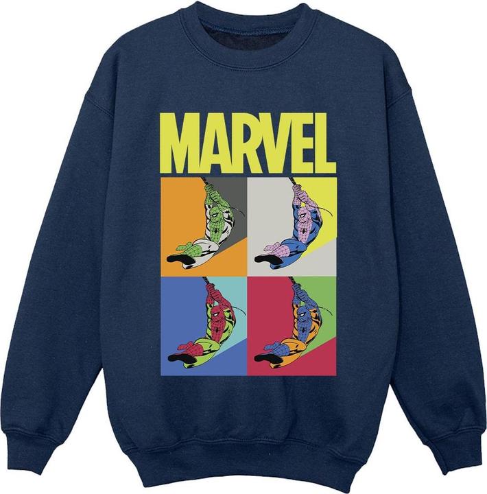 Actual product image Boys Spider-Man Pop Art Sweatshirt (116)
