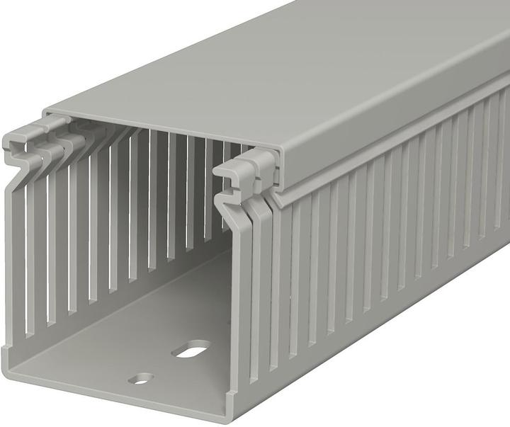 Produktbild OBO Bettermann Verdrahtungskanal 60x60x2000, PVC, 6178033 (Kabelkanal, 200 cm)