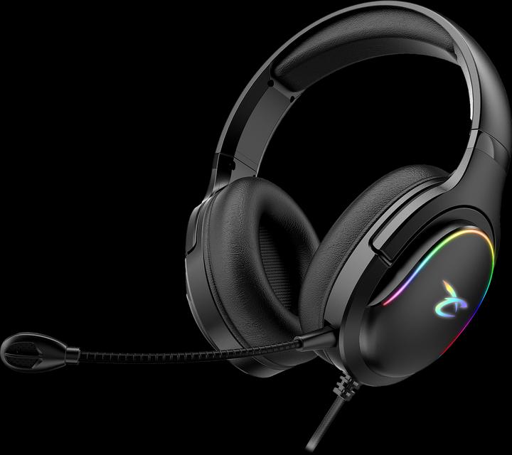 Actual product image Subsonic Spectra Gaming Headset LED - wired - black (Cable)