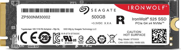 Produktbild Seagate IronWolf 525 (500 GB, M.2 2280)