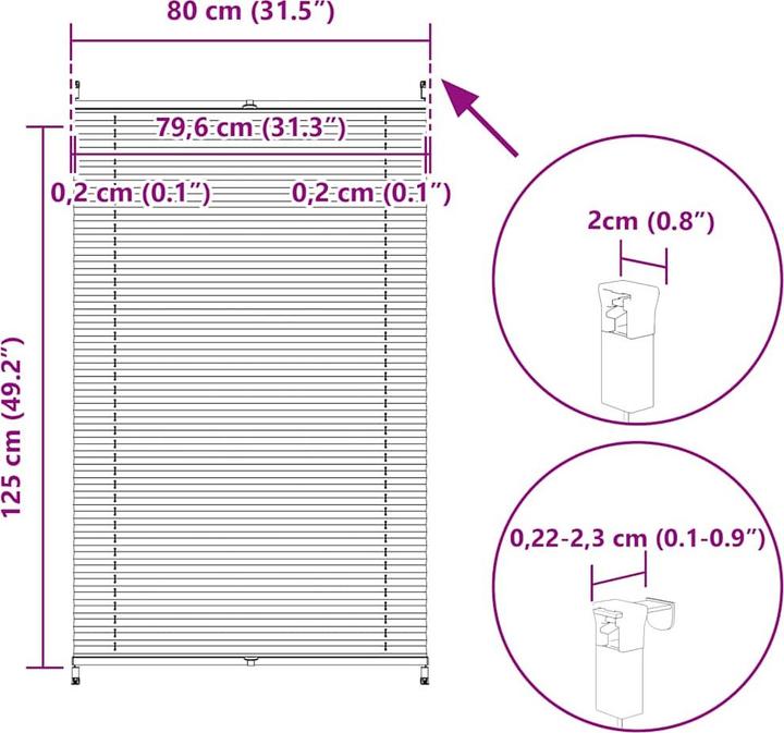 Image du produit VidaXL Rollo (80 x 125 cm)