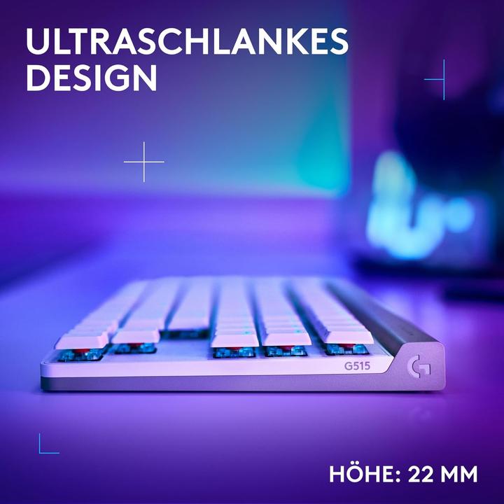Productafbeelding Logitech G515 Lightspeed TKL (NL, Draadloze, Bedraad)