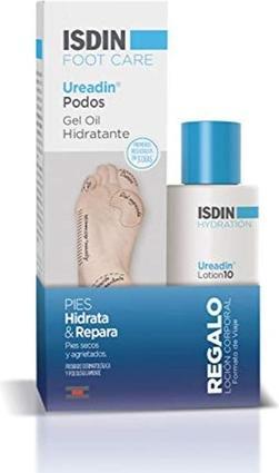 Produktbild Isdin Ureadin Podos Gel Oil Moisturizing for Dry and Cracked Feet 75ml - Pack of 2 (Fussbad, 75 ml)