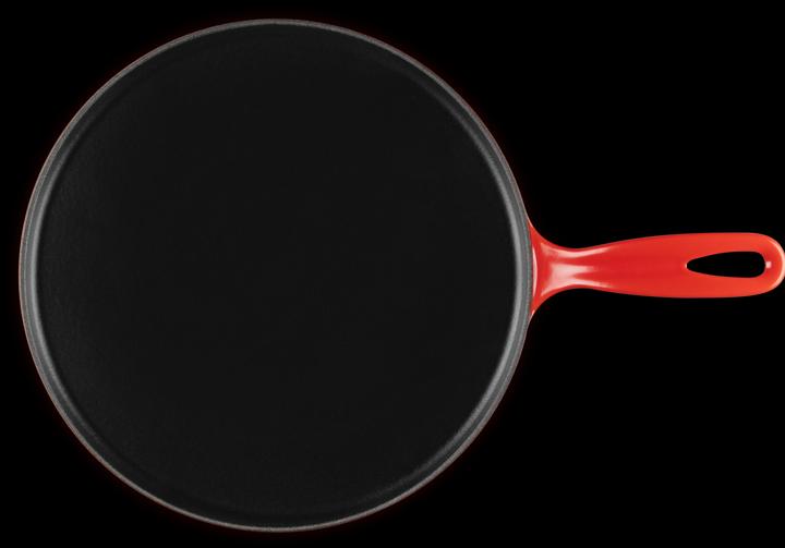 Actual product image Le Creuset Signature (27 cm, Crêpe pan, Cast iron)