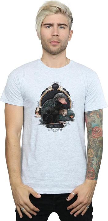 Actual product image Fantastic Beasts Mens Baby Nifflers T-Shirt (3XL)
