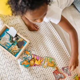 Immagine prodotto Melissa & Doug 20 magneti in legno per animali (20 x)