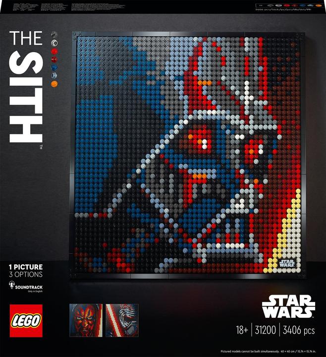 LEGO Star Wars: The Sith (31200, LEGO Art)