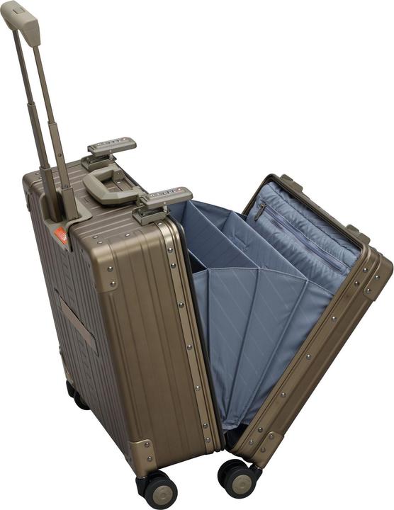 Produktbild Aleon Rollenkoffer Deluxe, Aluminium, Bronze (28.30 l, Handgepäck (bis 50l))
