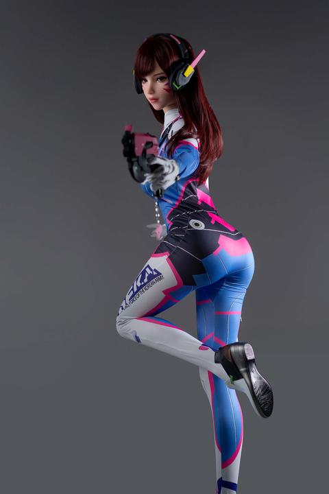 Immagine prodotto Game Lady Bambola completa in silicone D.Va 167 cm - Overwatch