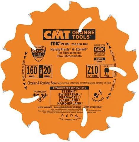 Actual product image CMT Circular saver blade 160x2,2x20mm 10 td