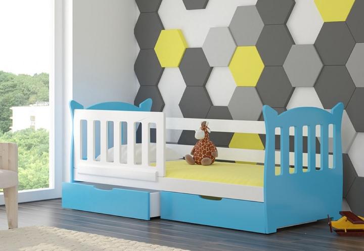 Image du produit ADRK Furniture Lit avec matelas LENA (75 x 160 cm)