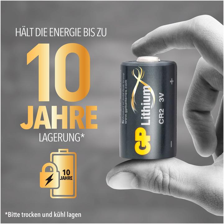 Actual product image GP Batteries Batteries (1 pcs., CR2, 750 mAh)