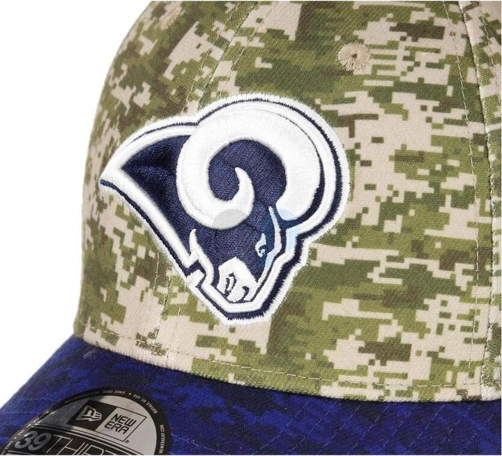 Actual product image New Era NFL - Los Angeles Rams - Digi Camo 39Thirty Cap Green ML (59)