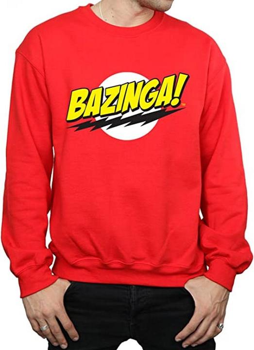 Actual product image Dam Mens Bazinga Cotton Sweatshirt (S)