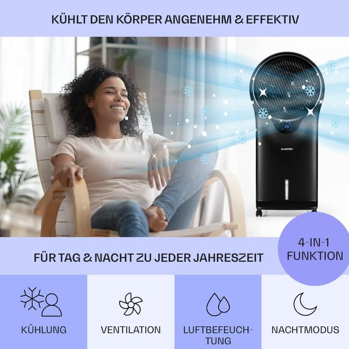 Produktbild Klarstein Klimagerät Pechschwarz