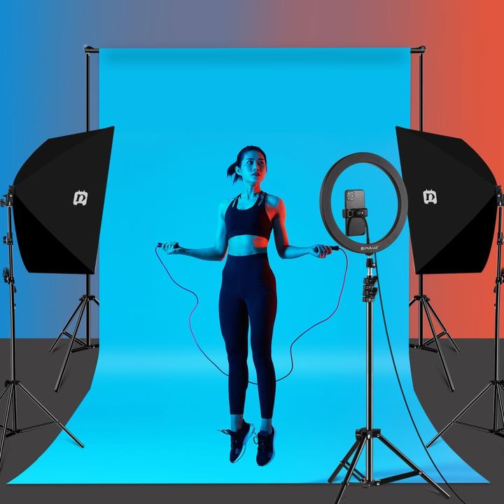 Immagine prodotto Puluz Luce continua Softbox con treppiede (Soft box)