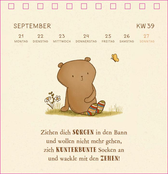 Immagine prodotto Siefert:Mister O'Lui Tischkalender 2026 (Tedesco)