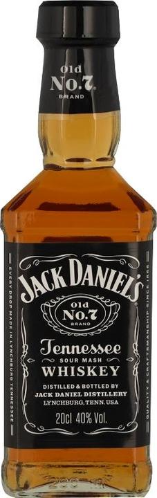 Actual product image Jack Daniel's 40% Vol. 0,2l (Tennessee Whisky)